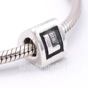 Authentic PANDORA Retired Alphabet Letter - L - 790323L